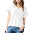 thumbnail image 1 of Blusas de Corta para Mujer Blancas L, 1 of 6