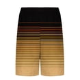 thumbnail image 4 of Pantalones Cortos para Hombre Cintura Elástica con Bolsillos, Forro de Impresión de Moda Casual para la Playa, Al Aire Libre Y el Uso Diario, 4 of 6
