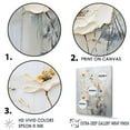 thumbnail image 3 of Designart "Fantasia Of White Wildflowers" Wildflowers Floater Framed Wall Decor, 3 of 5