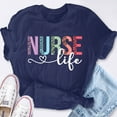 thumbnail image 2 of EcoLoom Nurse Life Rn Lpn Cna Leopard Nurse Week Healthcare Short Sleeve Unisex T Shirt, 2 of 6