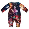 thumbnail image 2 of Demon Slayer Unisex Baby Boy Girl Rompers Long Sleeve Infant Jumpsuits Babies' Outfits Fall Winter Clothes 0-3M, 2 of 5