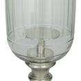 thumbnail image 5 of DecMode Silver Aluminum Single Candle Hurricane Lamp, 5 of 10