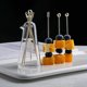 thumbnail image 1 of Tenedor de fruta, postre dorado, pastel, merienda, tenedor, vajilla, jarrón de cristal, tarro, restaurante en casa, suministros para fiestas, 1 of 2