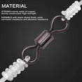 thumbnail image 4 of Rolling Barrel Fishing Swivel Black Nickle Fishing Hook Line Connector Fishing Tackle Accessories 30LB to 335LB, 4 of 7
