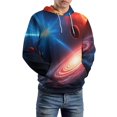 thumbnail image 5 of Galaxy Stars Planets Sun-2 Men's Women New Sweatshirt Hoodie Men's Plus Size Sweatshirt Hooded Sweatshirt 3d Printed Street Men's Cloth, 5 of 6