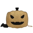 thumbnail image 5 of Halloween Purses Gothic Novelty Shoulder Bag Pumpkin Coffin Skull Bat Crossbody Bag holiday Party Gift Candy Bag, 5 of 5