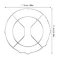 thumbnail image 2 of BESTYASH 3Ud Soporte Para Gas Base Compacta Metal Plateado Accesorios Para Cocina, 2 of 8