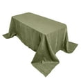 thumbnail image 3 of Efavormart 90" X 132" - Dusty Sage Green Accordion Crinkle Taffeta Rectangular Table Cover - Perfect for Wedding Ceremonies, Parties, Upscale Occasions, Birthday Celebrations, and Any Special Event, 3 of 11