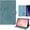 Blue, variant on ELEHOLD PU Leather Embossed Floral Pattern Leather Folio Kickstand Case with Card Slots for Amazon Fire HD 8 & 8 Plus Tablet (12th Generation/10th Generation, 2024/2022/2020), Brown