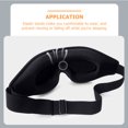 thumbnail image 4 of EeaseCA Sleep Eye Mask Light Blackout Eye Cover Sleeping Blinder 3D Contoured Eye Mask, 4 of 8
