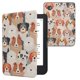 thumbnail image 1 of Funda kwmobile para Kobo Clara 2E y Tolino Shine 4 con estampado de perros, 1 of 8