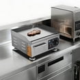 thumbnail image 3 of Wechef 1800W 14" Electric Countertop Griddle Flat Top Commercial Restaurant BBQ Grill, 3 of 9