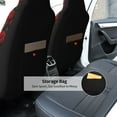 thumbnail image 5 of Uemuo Rose Pattern Car Seat Covers for Front Seats Waterproof Seat Covers for Cars, Universal Auto Front Seats Protector Fits for Car-1, 5 of 6