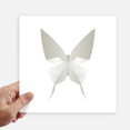 thumbnail image 1 of White Origa Pattern Sticker Tags Wall Picture Laptop Decal Self adhesive, 1 of 1
