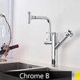 Kitchen Sink Faucet for Bar Farmhouse Commercial, Chrome Short or Tall
