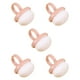 thumbnail image 4 of Cepillo para polvo de uñas Jinwen 5 piezas para decoración de uñas rosa, 4 of 8