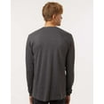 thumbnail image 3 of Tultex 202LS Fine Jersey Long Sleeve T-Shirt-Heather Charcoal-XL, 3 of 6