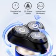 thumbnail image 4 of BlackStone6 Electric Razor for Men Rotating Head Cordless Shaver Rechargeable Portable Razor Wet and Dry Use Waterproof, 4 of 9