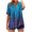☃134-Multicolor, variant on Xuyuer Women's V-neck Short Sleeved Non Positioning Printed Summer Button Short Sleeved Loose And Fashionable T-shirt
