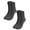2 - Gray, variant on 4 Pairs Winter Thermal Socks for Men Thick Warm Crew Boot Socks Cozy Soft Casual Skiing Hiking Socks for Cold Weather