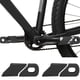 thumbnail image 5 of Juego de 4 piezas para protección mejorada de brazos, accesorios para bicicleta, protectores de manivela de silicona negros, 5 of 8