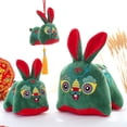 thumbnail image 2 of Bunny Animal Stuffed Toy Rabbit Mascot Plush Doll Pendant For Kids Girls Boy Gift Home Party Decor, 2 of 11