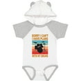 thumbnail image 3 of Inktastic Drummer Funny Retro Plans With My Drums Boys or Girls Baby Bodysuit, 3 of 5