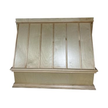 Lorixon 30W Wall Mount Range Hood, Clear Coat, Can Be Painted