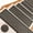 Black,Free Size, variant on Linen Style Stair Treads, 29.9 x 7.8 Inch Non Slip Rubber Backed Mats, Absorbent Stair Protectors for Adults and Pets Home Entryway and Hallway Decor