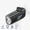 Black-snap-on style, variant on Smiling Shark Bicycle Headlight, Rechargeable Bike Light with Digital Power Indicator, Waterproof Cycling Front Light with 4 Light Modes, Long-Lasting Safety Light for Night Commuting & Trail Riding