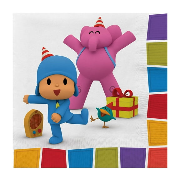 Pocoyo Napkins 48 Count - Pocoyo Party Supplies