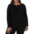 thumbnail image 3 of Fruit of the Loom Women's & Women's Plus Waffle Thermal Union Suit Pajama, 3 of 7