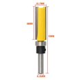 thumbnail image 2 of DOLITY Mortise/ Template Flush Router Bit 1/4" Shank. 6.35mm X 12.7mm X 38mm 12.7x38mm, 2 of 9
