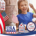 thumbnail image 3 of Independence Day Tray Ornament Reliable and Stable Tray Ornament for Decorating Independence Day Party, 3 of 6