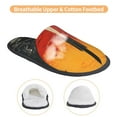 thumbnail image 3 of Naloa Chaussons Rétro Fusée Spatiale Imprimée pour Intérieur, Chaussons en Mousse à Mémoire de Forme, Chaussons de Maison, Chaussures Chaudes et Confortables pour la Maison-Moyen, 3 of 8