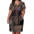 thumbnail image 3 of Vestido holgado con bolsillos de Expediente X / Collage de Mulder y Scully, vestidos de fiesta para mujer, vestidos de verano para damas 2025, vestidos estilo coreano, 3 of 7