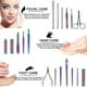 thumbnail image 3 of Mani Set Clippers Set Pedi 18 Piezas Menos Acero Mani Kit Ging Cuidado Herramientas H Tijeras Lima, 3 of 5