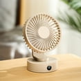thumbnail image 2 of sruoe Small Tabletop Fan, Desk Fan, Table Top Fan, Desktop Fan Rechargeable, Bathroom Fan, Clip on Fan, Indoor Fan, Small Desk Fan, Outdoor Fans for Patios Office Fan, 2 of 5