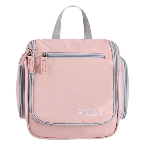 Trousse de Maquillage de Voyage, Trousse Cosmétique à Mémoire Tournante avec Multiples Sections de Rangement