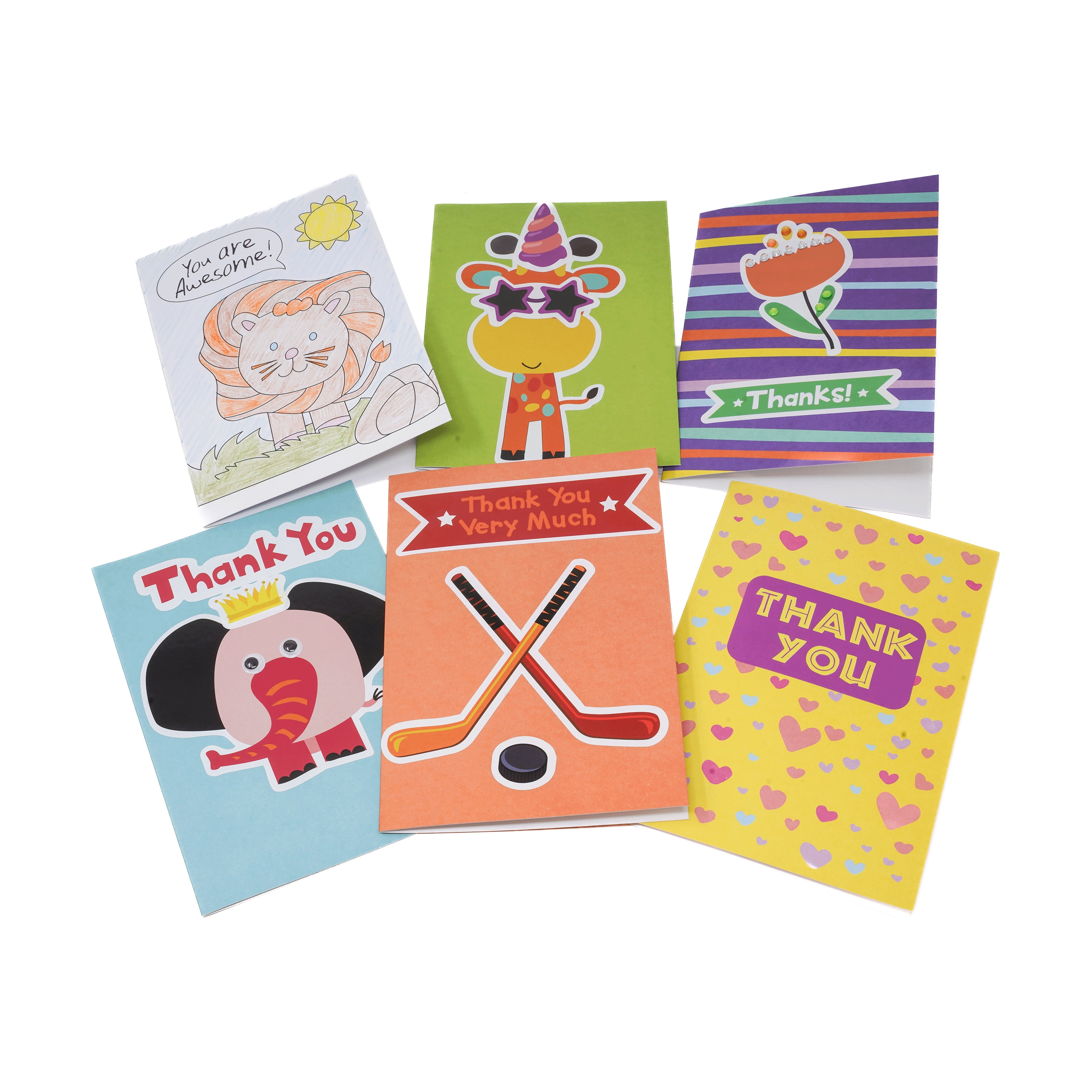 AreYouGame.com Make Your Own Custom Thank You Card Kit