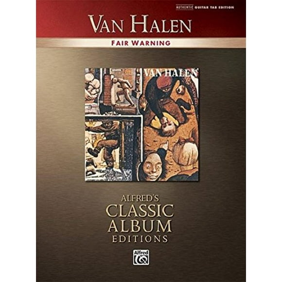 Van Halen - Fair Warning (Alfred's Classic Album Editions)