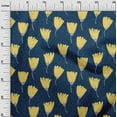 thumbnail image 2 of oneOone Cotton Jersey Navy Blue Fabric Artistic Floral Craft Projects Decor Fabric Printed By The Yard 58 Inch Wide, 2 of 4
