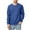 Blue, variant on fatyb Men's Long Sleeve Tops with Pocket Crewneck Pullover Casual Lightweight Plain T-Shirts for Men