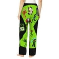 thumbnail image 3 of Ben 10 Women's Pajama Pants Ultra Soft Comfy Sleep Lounge Pants Cartoon Print Lightweight Casual Bottoms Loungewear, 3 of 8