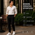 thumbnail image 4 of Men's Super Stretch Slim Fit Everyday Chino Pants (Sizes: 30-42), 4 of 9