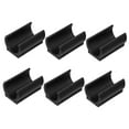thumbnail image 6 of Pawsdot Plastic Chair Leg Protectors Black Anti-Skid for Furniture 25Pcs, 6 of 7