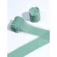 thumbnail image 2 of 1Roll 4*500cm Pea Green Ribbon, Wedding Birthday Party Gift Decorative Packaging Ribbon, 2 of 5