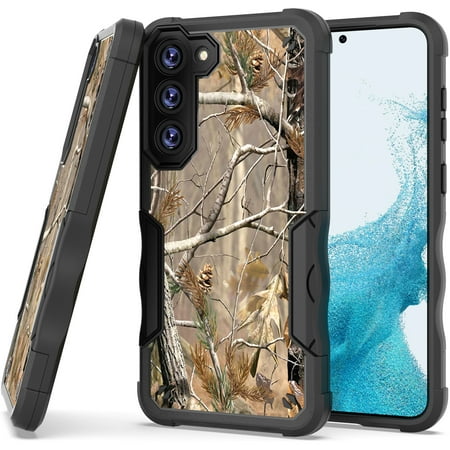 CoverON For Samsung Galaxy S23 Plus Phone Case, Military Grade Heavy Duty Rugged Cover Grip, Camouflage