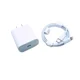 thumbnail image 1 of Cargador Foxconn A2305 usb-c de pared con cable carga rápida blanco, 1 of 8