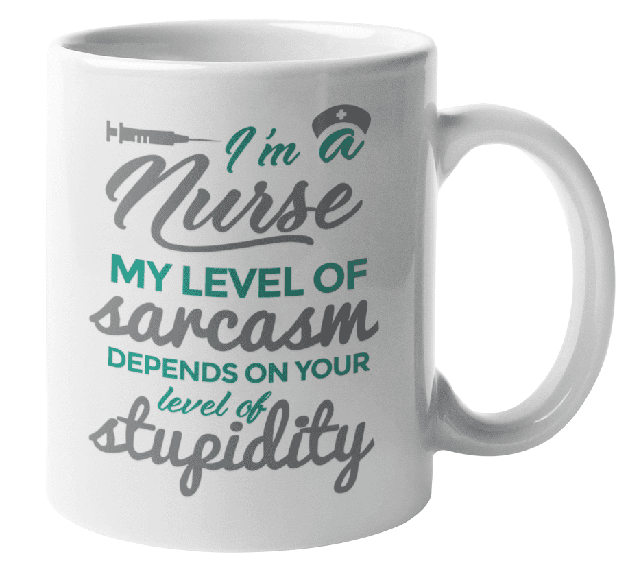 Coffee Tea Latte Gift Idea novelty office Student Midwife FUELLED BY Mug 